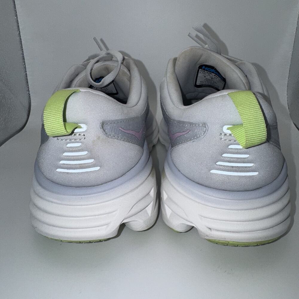 HOKA Bondi 8 Sea Ice Pink Twilight Women’s 9.5B Running Shoes 1127952 SCP - Picture 6 of 16